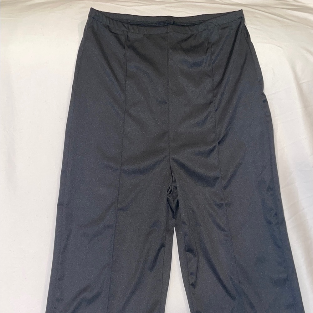 Black Flare Stretchy Pants